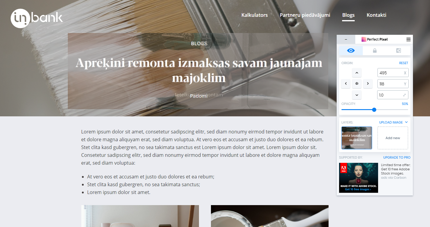 Teksto puslapio patikrinimas